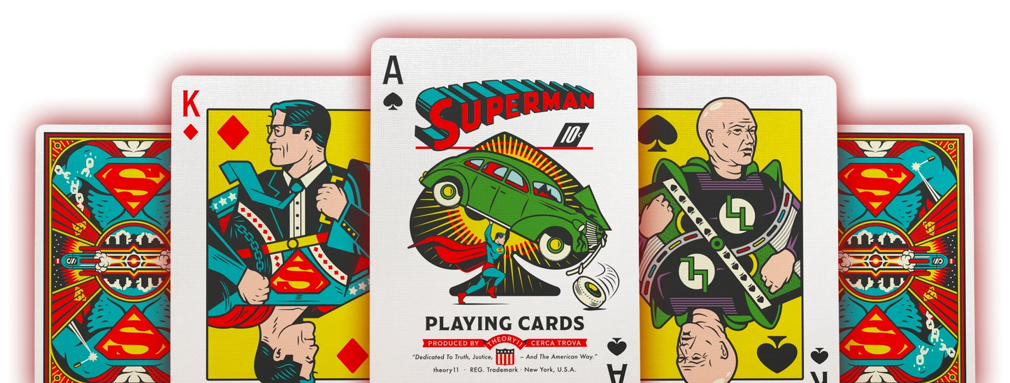 SUPERMAN Premium Playing Cards Photo5